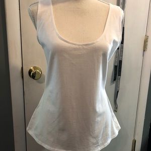 Boston proper, proper white tank top size L